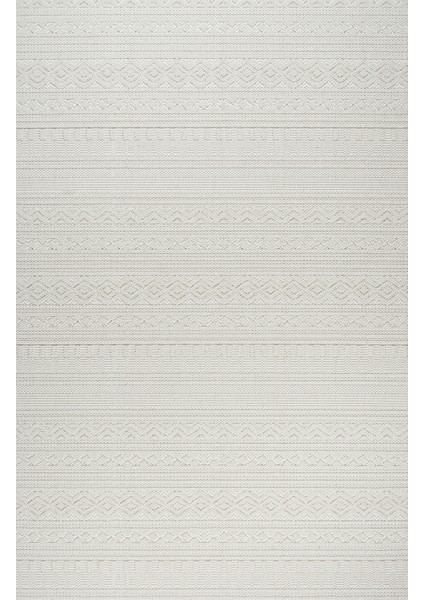 Dekoratif Loop Sisal Halı Tozumaz Polipropilen Dokuma Taban Modern Koridor Oda Halısı Krem