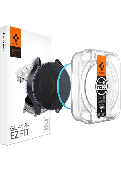 Galaxy Watch 6 (44MM) Cam Ekran Koruyucu Kolay Kurulum Glas.tr Ez Fit Slim Hd (2 Adet) - AGL06520