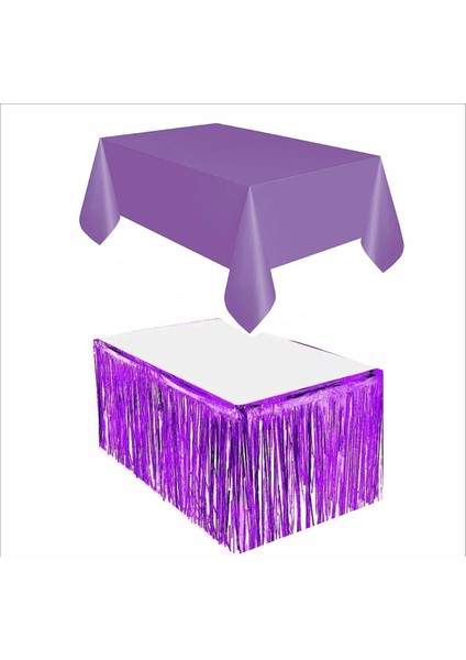 Mor Masa Örtüsü, Mor Masa Eteği, Mor Arka Fon fiyatları