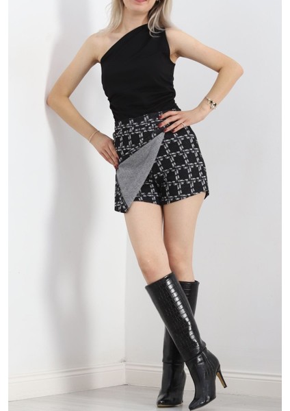 Şort Etek Fümeçizgili modelleri