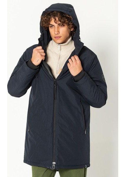 Erkek Yağmur ve Rüzgar Geçirmez Kumaşdan Içi Askılıklı Kışlık Klasik Mont indirimleri