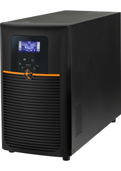 Newtech Eco X9 1 Kva 1/1 On-Line LCD Ups (2 x 7 Ah) - TSK10248