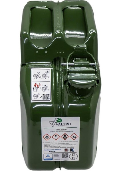 Valpro 803111110 Metal Yakıt Bidonu 10 Litre (1257.00.00) fırsatları