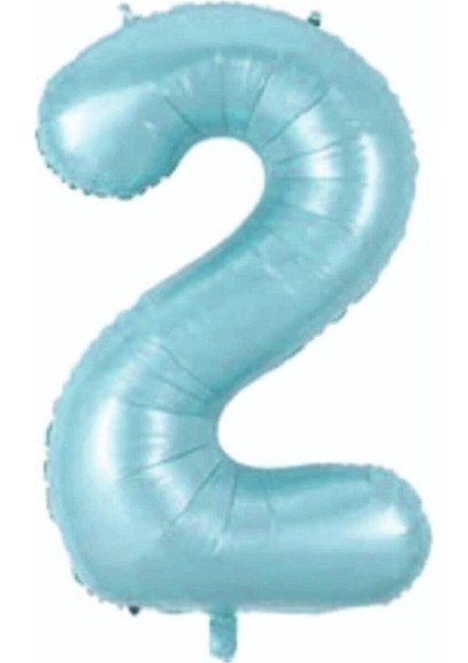 76 cm Mavi 2 Rakam 34 Inc Parti Malzemesi