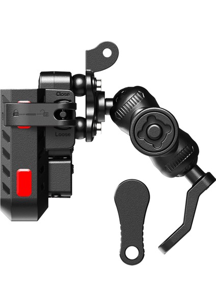 Yeni Profesyonel Titreşim Modüllü Ayna ve Gidon Bağlantılı Motosiklet Bisiklet Atv Telefon Tutucu modelleri