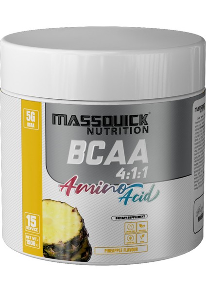 Bcaa 4:1:1 Ananas Aromalı - 150G - 15 Servis