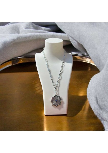 Güneş Çelik Kolye