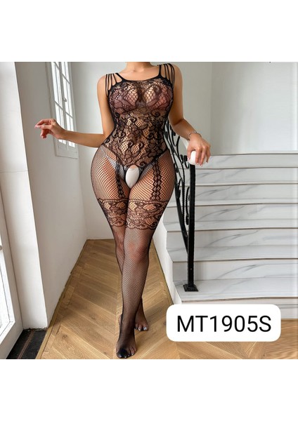 Geceli, Vicut Çorabı ,özel Bölgeleri Açık