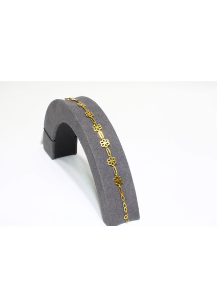 14 Ayar Altın Papatya Modeli Bileklik