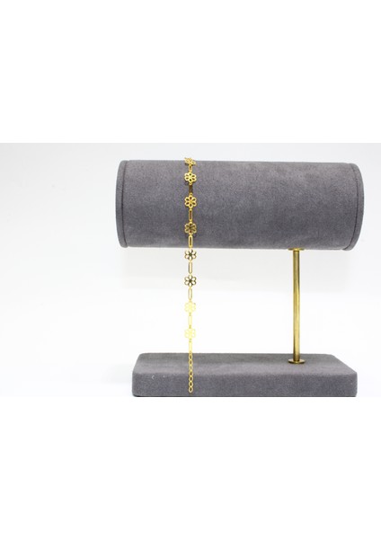 14 Ayar Altın Papatya Modeli Bileklik fiyatları