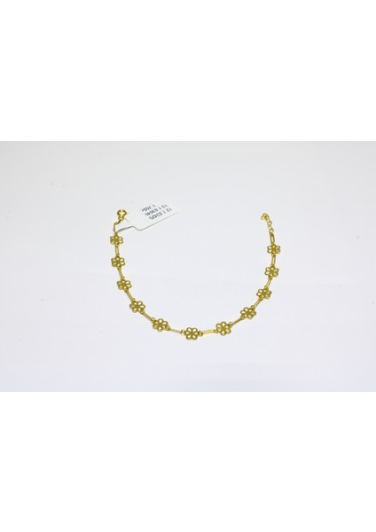 14 Ayar Altın Papatya Modeli Bileklik