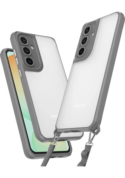 Samsung Galaxy A15 4g Penta Premium Silikon Kılıf – Shockproof Koruma & Slim Tasarım - Titan Gri