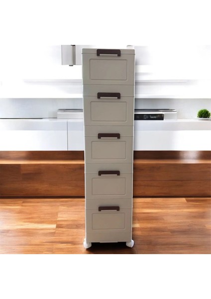 5 Li Portatif Istiflenebilir Organizer Mıknatıslı Kapaklı Dolap - Sert Plastik Mutfak Dolabı fiyatları