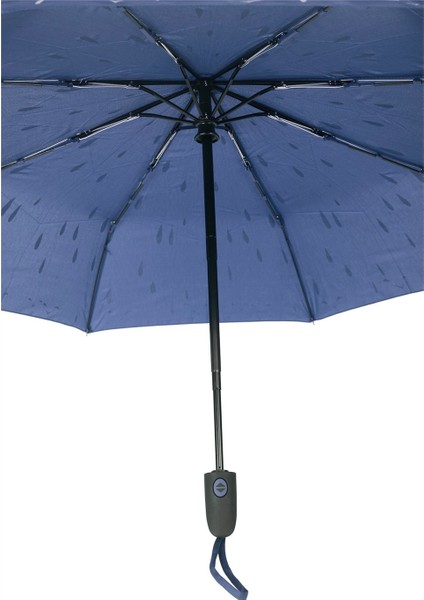 Damla Desenli Fiberglass Güçlü Mekanizma Tam Otomatik Kadın Şemsiye fırsatları