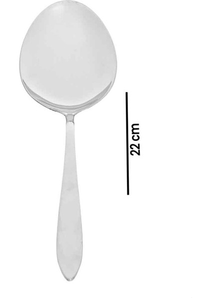 Gri 18/10 Mini Servis Kaşığı, Şık ve Kullanışlı Mutfak Gereci fırsatları