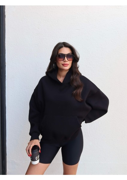 Şardonlu Kanguru Cep Sweatshirt fırsatları