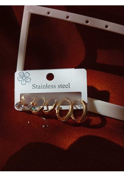 Çoklu Halka Küpe Set modelleri