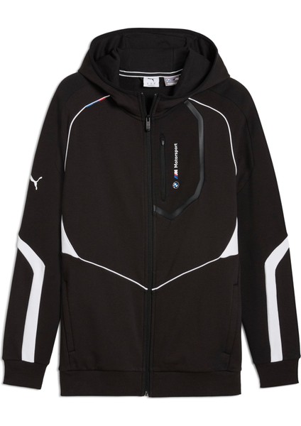 Bmw Mms Hooded Sweat Jac Siyah Erkek Sweatshirt