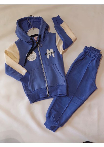 Lila Rengi Şardonlu Çocuk Kalın Sweatshirt Takım - Rahat, Sıcak Tutucu ve Şık Tasarım indirimleri
