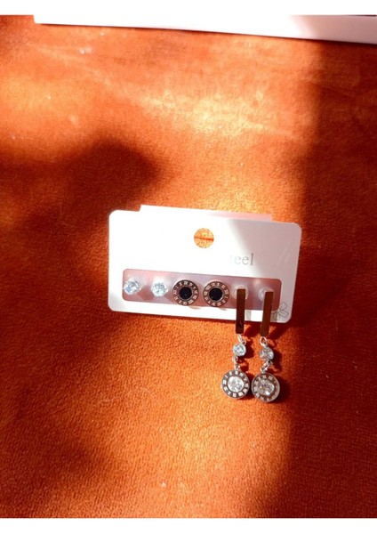 Çoklu Çelik Küpe Set fırsatları