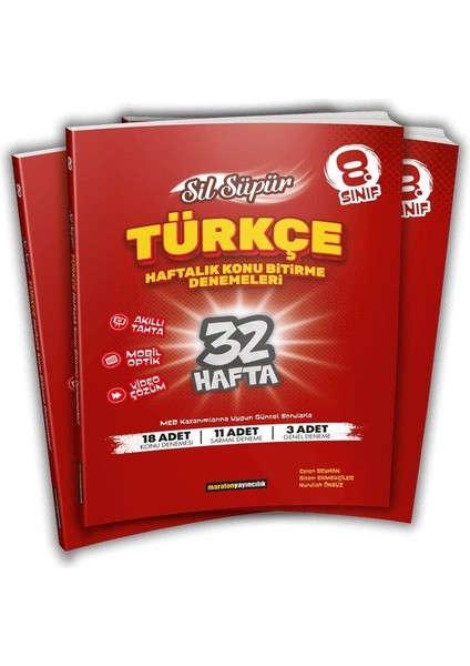 8.sınıf Sil Süpür Türkçe Konu Bitirme Denemeleri