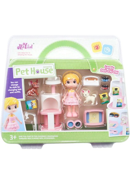 Sarı Saçlı Maylla'nın Evcil Hayvanları Mini Oyun Seti