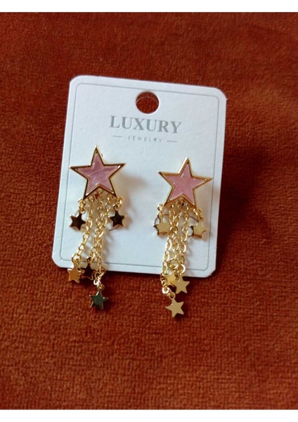 Çelik Yıldız Küpe modelleri