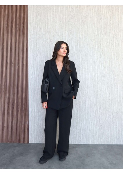 Vatkalı Oversize Ceket Pantolon Takım fiyatları