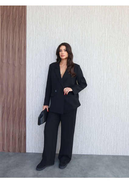 Vatkalı Oversize Ceket Pantolon Takım fırsatları