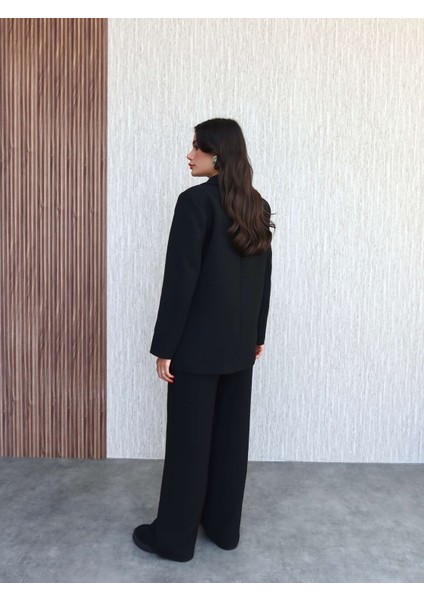 Vatkalı Oversize Ceket Pantolon Takım indirimleri