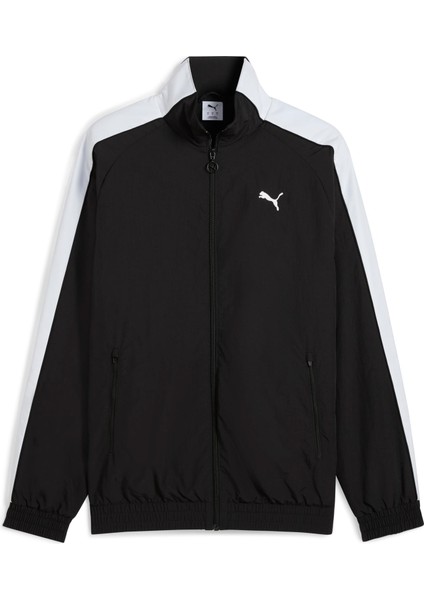 T7 Oversized Track Unisex Siyah Ceket.01