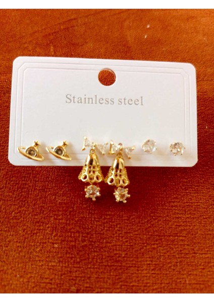 Çelik Küpe Set fırsatları