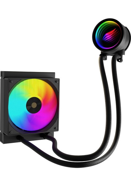 HL120 Frostbite 120MM Argb Am5 ve LGA1700 Uyumlu Siyah Sıvı Soğutucu modelleri