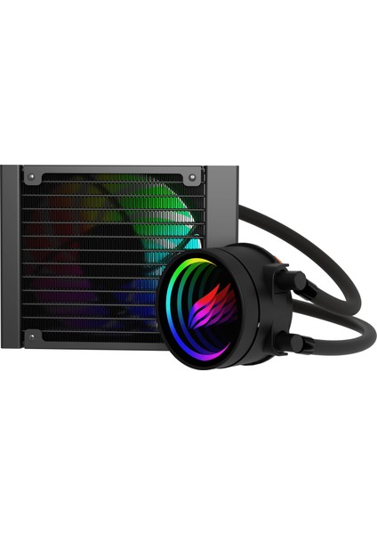 HL120 Frostbite 120MM Argb Am5 ve LGA1700 Uyumlu Siyah Sıvı Soğutucu fırsatları