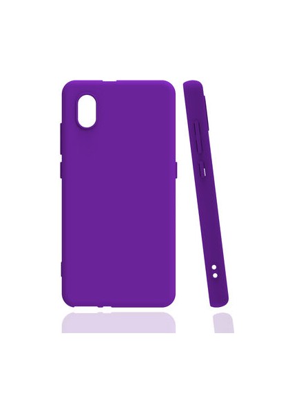 Tcl L7 Kılıf Esnek ve Hafif Yapılı Soft Touch Premium Silikon Kapak Ryc/biye