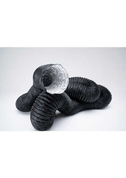 Combı Ø127MM Nem Bariyerli Alüminyum - Pvc Kombinasyonlu Flexible Hava Kanalı (10MT)