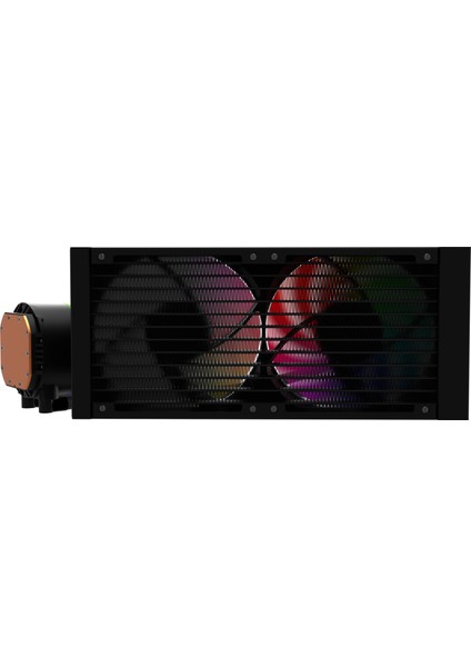 HL240 Frostbite 240MM LED Argb Am5 ve LGA1700 Uyumlu Siyah Sıvı Soğutucu