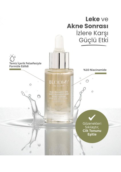 Niasinamid %10 Leke ve Gözenek Karşıtı Serum modelleri