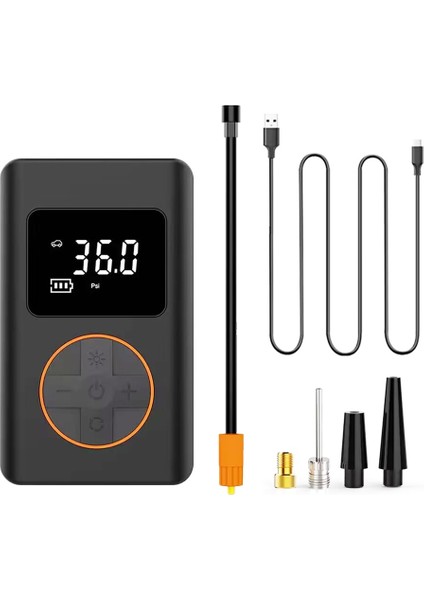 Dijital Lastik Şişirme Pompası 150 Psı 12V 2.0AH