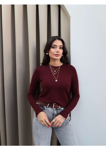 Uzun Kol Düğmeli Triko Body fiyatları