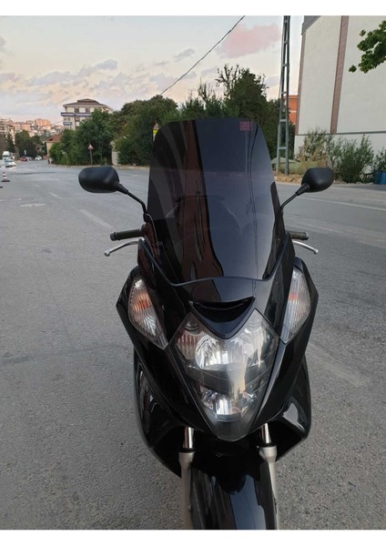 Honda Silverwing Fjs 400 Siperlik Ön Cam 2001-2012 Model 52CM Siyah Renkli 4mm