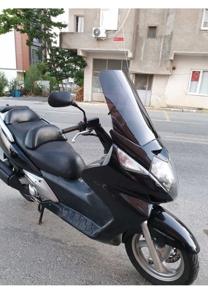 Honda Silverwing Fjs 400 Siperlik Ön Cam 2001-2012 Model 52CM Siyah Renkli 4mm