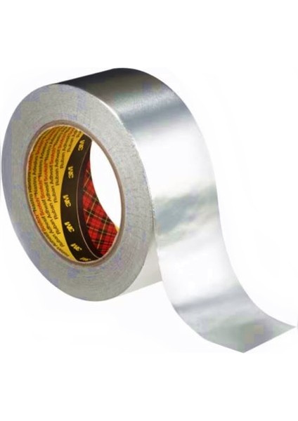 3m 3381 Folyo Bant 5cmx5mt Yüksek Isıya Dayanıklı Metal Tamir Yalıtım Alüminyum Izolasyon Bandı