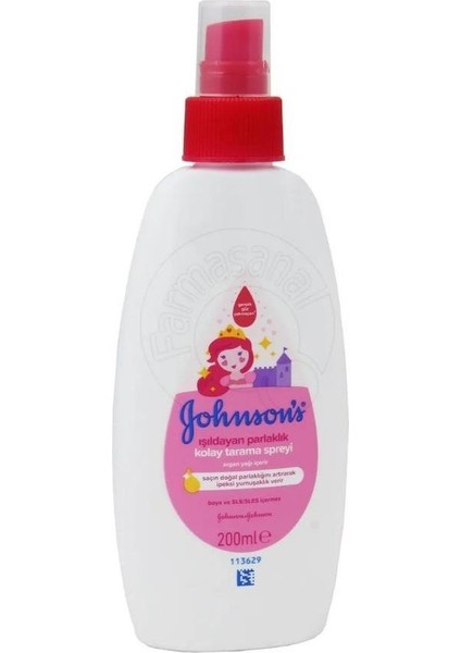 Işıldayan Parlaklık Serisi Kolay Tarama Saç Spreyi 200 ml