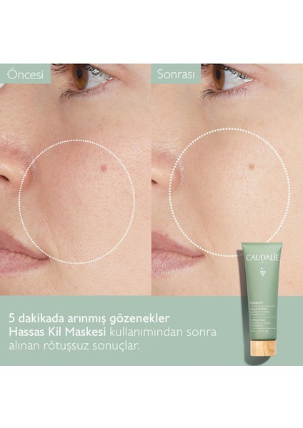 Yüz Maskesi Yeşil Kil ve Çinko İçerikli Arındırıcı Gözenek Sıkılaştırıcı 75 ml Yağlı Ciltler İçin indirimleri