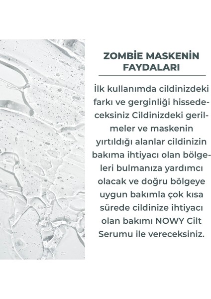 Sıvı Yüz Maskesi 100 ml Tüm Cilt Tipleri İçin Kırışıklık Karşıtı Derin Temizlik ve Nemlendirme