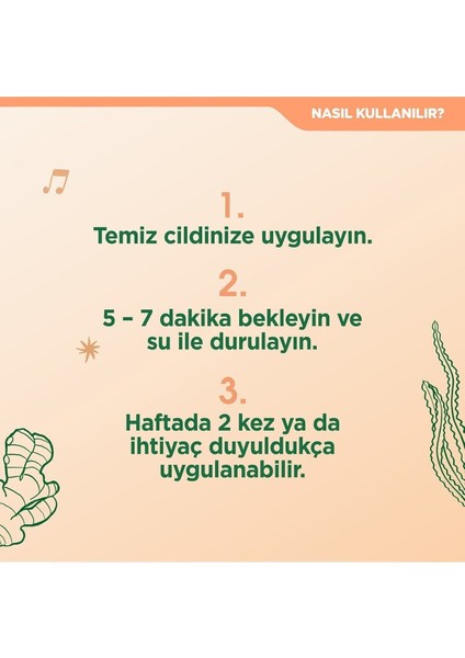 Yüz Maskesi 50 ml Doğal Kil ve E Vitamini ile Işıltı Veren Detox Etkili Arındırıcı