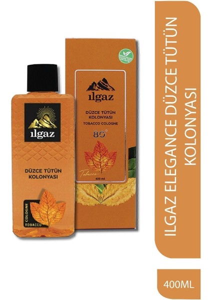 Elegance Series Tütün Kolonyası 400 ml 80 Derece Ferahlatıcı Erkek Eau de Cologne fırsatları