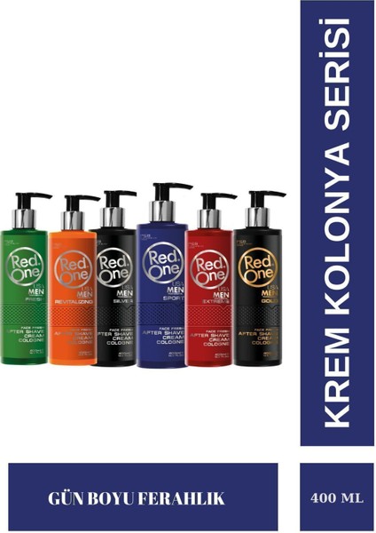 Tıraş Sonrası Krem Kolonya 400 ml Fresh Koku 80 Derece Erkek Cilt Bakımı Tahriş Önleyici