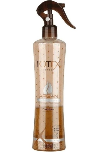 Argan Fön Suyu Isıya Dayanıklı Durulanmayan Saç Kremi 400 ml Parlaklık Verici